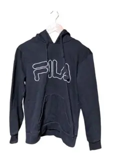 FILAビッグロゴパーカーS 黒