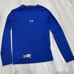 UNDER ARMOUR ブルー 長袖アンダーシャツ MD