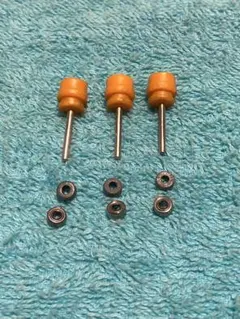 レア　爆転シュートベイブレード　バーニングケルベロス　メタル軸　ベアリング　3セ