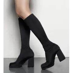 Darich ダーリッチ ウルトラストレッチミドルロングブーツ S