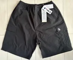 新品　Mサイズ　MLB ドジャース　カーゴハーフパンツ　黒