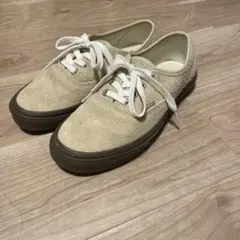 VANS Authentic 23.5cm スウェード　バンズ