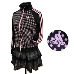 y2k fairy grunge平成ギャル　トラックジャケットadidas 短丈