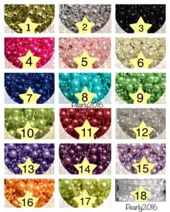 ガーランドビーズ ♥️★8mm,3mm★ パール ガーランド　ビーズ 18m