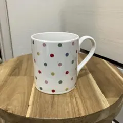【未使用品】キャスキッドソン(Cath Kidston) ドット柄 マグカップ