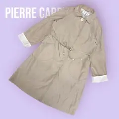 pierre cardin ベージュ トレンチコート Mサイズ S-1581