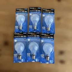 Panasonic LDS110V90W 100形　ミニクリプトン　 6個セット