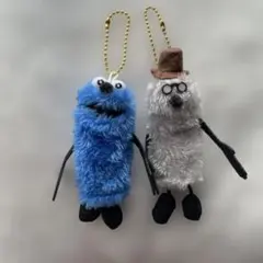 パペットスンスン ボールチェーンマスコット　スンスン　ゾンゾン　2体　指人形