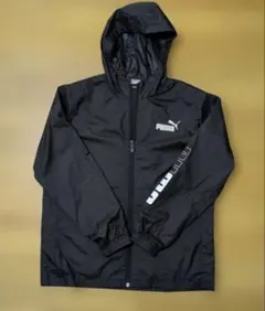 PUMA フード付きウィンドブレーカー ブラック