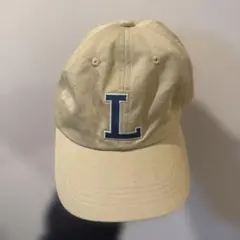 LACOSTE キャップ ベージュ Lロゴ
