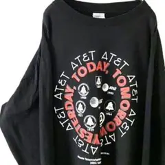 デルタ TODAY TOMORROW スウェット ブラック 黒 古着