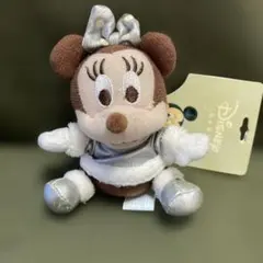 超希少　レトロ　ディズニーストア　ミニーぬいぐるみキーチェーン