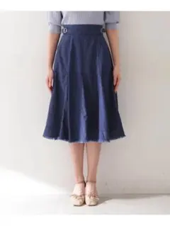 JILL by JILL STUART ライトオンスデニムスカート S　ネイビーのサムネイル