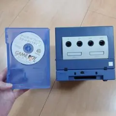 【マリオ・メモリーカード付】ゲームキューブ ＆ ゲームボーイプレーヤー セット