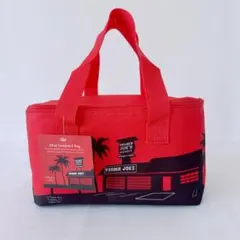トレジョ　Trader Joe’s ミニ保冷バッグ　レッド　新品未使用