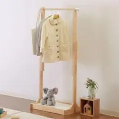 コンビミニ 子供用ハンガースタンド キッズハンガーラック ナチュラル 
