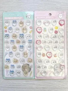 硬いシール　２点セット　ちいかわ　新品未使用