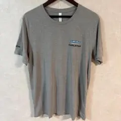 BELLA +CANVAS　ワンポイント　メンズ　Tシャツ　Lサイズ　グレー