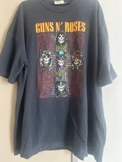 ヴィンテージ Guns N' Roses ラグラン 七分袖 Tシャツ - メルカリ