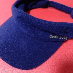 ｏｎｅ ｗａｙキャップ　ネイビー　パイル地