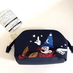 【未使用品＆ダグ付き】魔法使いの弟子　ミッキーマウス ポーチ