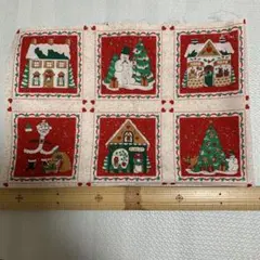クリスマス パネル生地