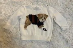ラルフローレン　セーター　ニット　犬