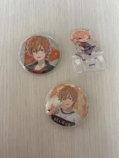 プロセカ 東雲彰人 缶バッジ・クリップ