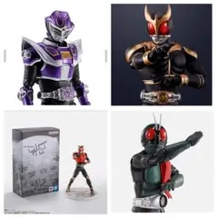 真骨彫 仮面ライダーダブル エクストリーム ディケイド クウガ