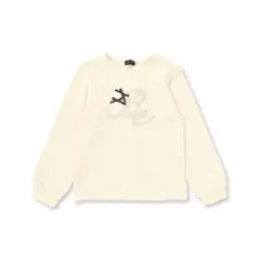 Bebe裏毛トレーナースウェット90（ベージュ）