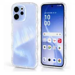 OPPO Reno 15A 専用 クリア ウェーブケース