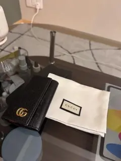 ゆ*ん様 GUCCI ブラックレザー キーケース