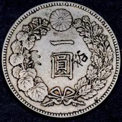 貿易銀　明治七年　菊紋・竜　　　一圓銀貨 Sản phẩm: v1202120956