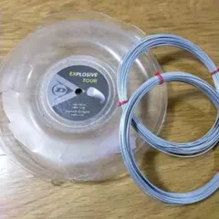 ダンロップ　エクスプロッシブツアー 1.30 12mカット品　2張り
