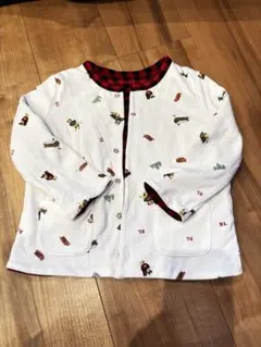 美品　Ralphローレン　ベビーカーディガン　リバーシブル