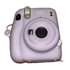 instax mini11 チェキ 本体 パープル 紫