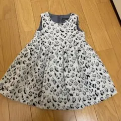 BeBe グレー ジャンバースカート 100 ケイト　メゾピアノ　好きおすすめ