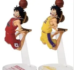 【新品未開封】　ワンピース NBA　フィギュア ルフィ レイカーズ ブルズのサムネイル