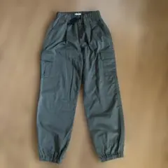 GLOBAL WORK カーゴパンツ カーキ