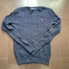 Polo Ralph Lauren ケーブルニットクルーネックセーター