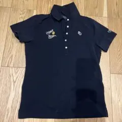 PEARLY GATES ブラック ポロシャツ 1