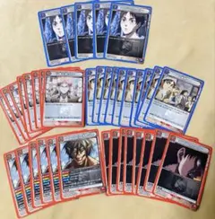 進撃の巨人　ユニオンアリーナ　エレン・イェーガー　まとめ売り　38枚のサムネイル
