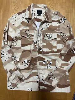 Forever21 カモフラ 迷彩 チョコチップ ジャケット シャツ XS