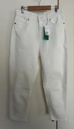H&M ホワイトデニムパンツ タグ付新品　EUR 42