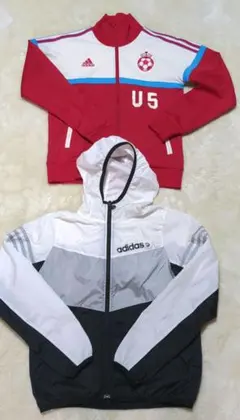 adidas U5 ジップアップジャージ adidasNEO ウインドブレーカー