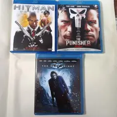 ヒットマン ＋パニッシャー＋ダークナイト【国内盤ブルーレイ】Blu-ray