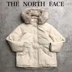 THE NORTH FACE ダウン　ファーダウン　ベンチコート　マクマード　白