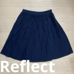 Reflect ネイビー プリーツスカート サイズ9