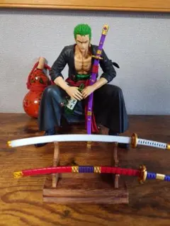 ワンピース ロロノア・ゾロ 獅子歌歌 フィギュア ガレージキット 塗装