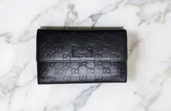GUCCI シマ プレート 長財布 Shima Wallet 112715 - メルカリ